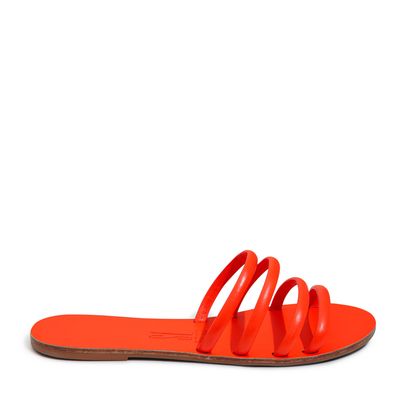 Rasteira Couro Nobre Soft Flame