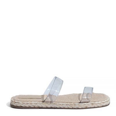 Espadrille Vinil Transparente