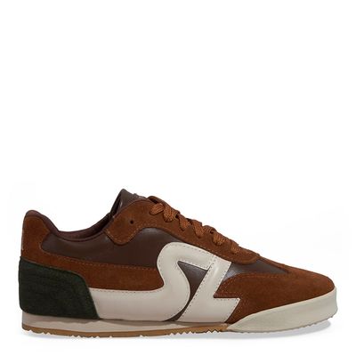 Tênis Couro Confort Marrom Cocoa