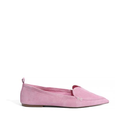 Sapatilha Camurça Cabra Rosa Chiclete