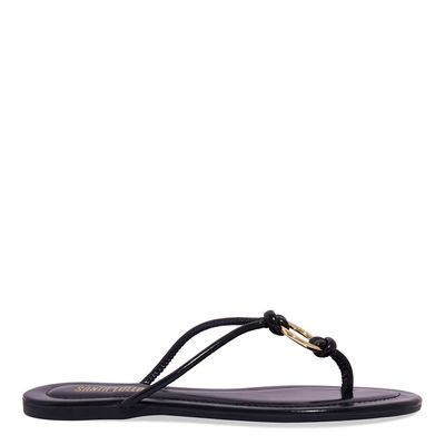 Rasteira Napa Madri Preta