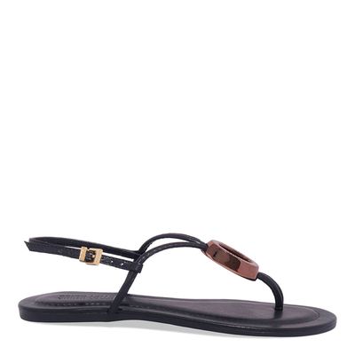 Rasteira Napa Soft Preta