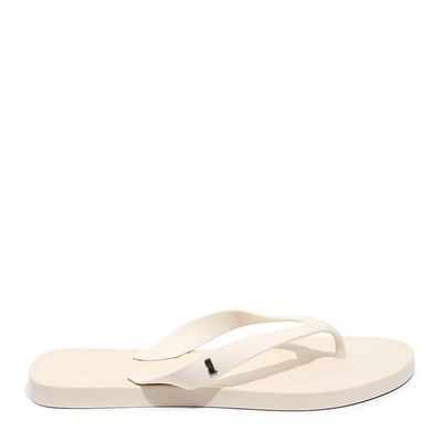 Flip Flop Borracha Branco Gelo
