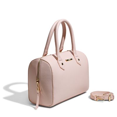 Bolsa Caviar Rosa Quartzo