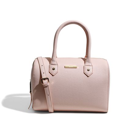 Bolsa Caviar Rosa Quartzo