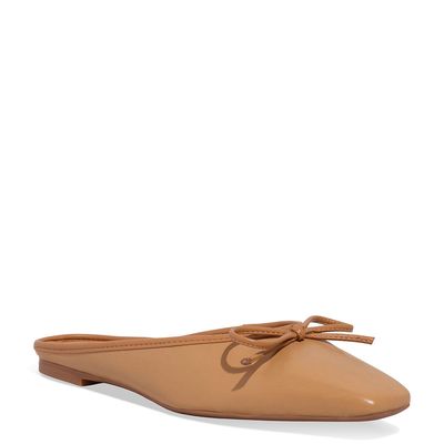 Mocassim Mule Couro Nobre Soft Caramelo