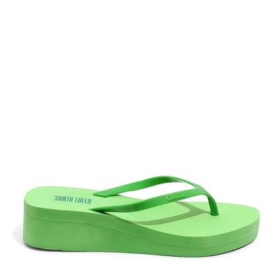 Flip Flop Borracha Verde Poison