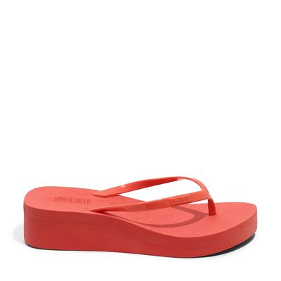 Flip Flop Laranja Borracha Flatform