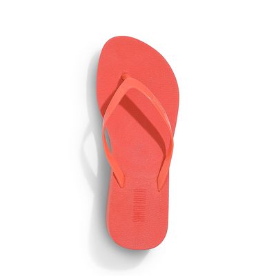 Flip Flop Laranja Borracha Flatform