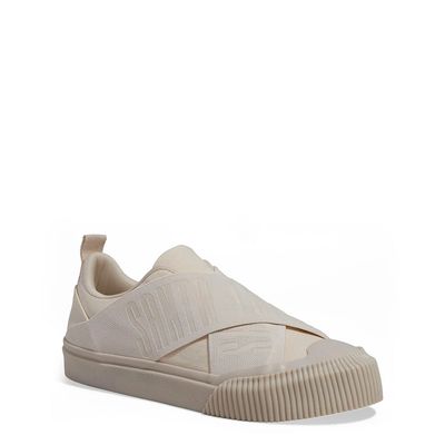 Tênis Slip On Têxtil Lona Deserto Bege