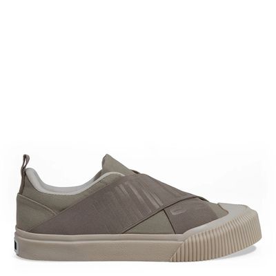 Tênis Slip On Têxtil Lona Deserto Verde Pistache