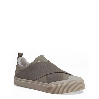 Tênis Slip On Têxtil Lona Deserto Verde Pistache