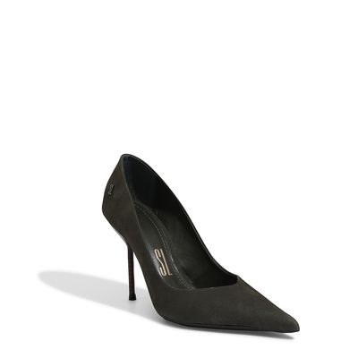 Scarpin Nobuck Musgo