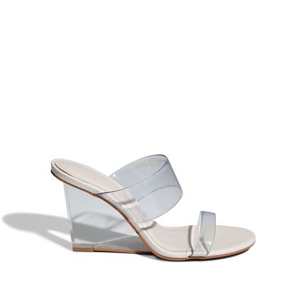 Mule Vinil Transparente