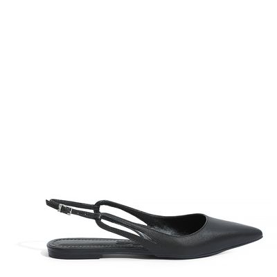 Sapatilha Couro Confort Preto