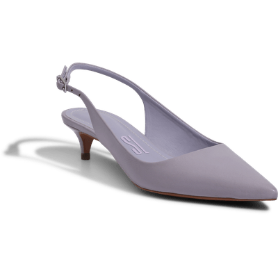 Scarpin Couro Confort Soft Purple