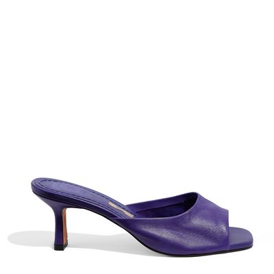 Mule Couro Nobre Soft Vamp