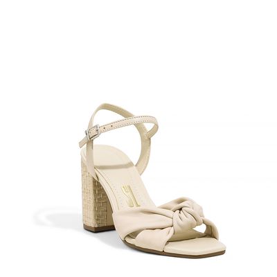 Sandália Couro Nobre Soft Off White