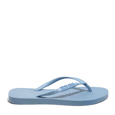 Flip Flop Borracha Azul Nuvem