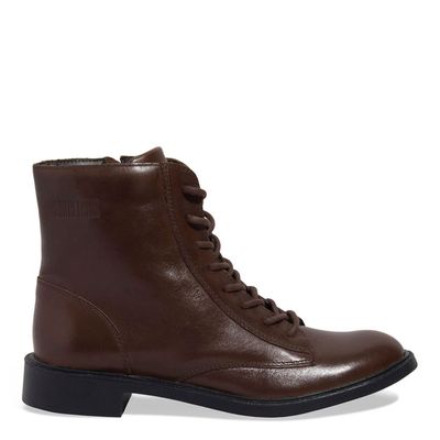 Bota Couro Pelica Premium Marrom Cocoa