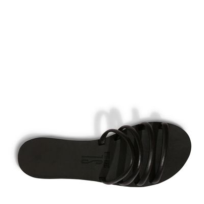 Rasteira Couro Nobre Soft Preto