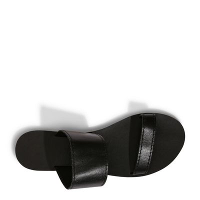 Rasteira Couro Nobre Soft Preto