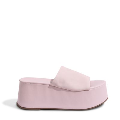 Mule Couro Nobre Soft Candy