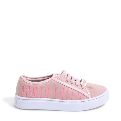 Tênis Infantil Rosé Lona Deserto