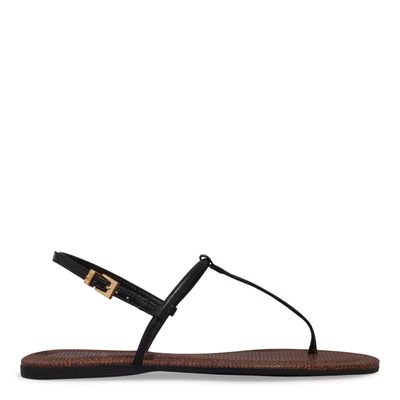 Rasteira Napa Soft Preta