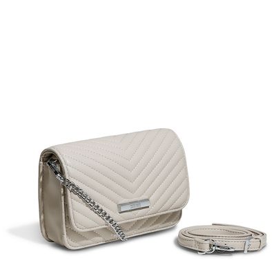 Bolsa Pequena Matelassê Off White