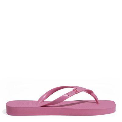 Chinelo Borracha Bico Quadrado Rose