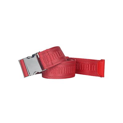 Cinto Gorgurão Vermelho Chilli