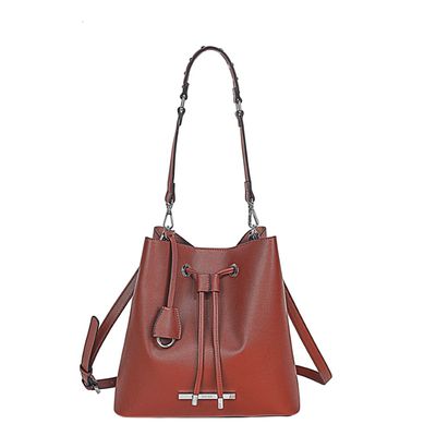 Bolsa Caviar Marrom Rust