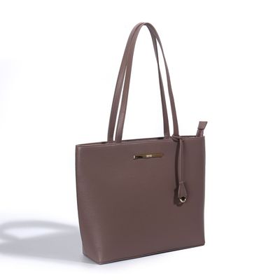Bolsa Shopper Cinza Grande Bag Charm