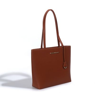 Bolsa Shopper Marrom Grande