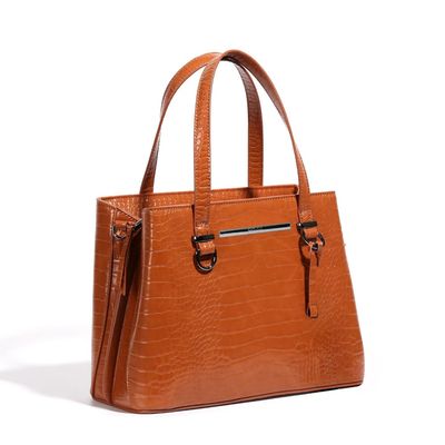 Bolsa Croco Alto Brilho Safari