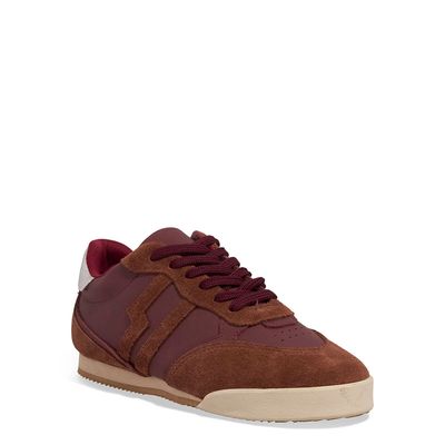 Tênis Couro Confort Roxo Berry