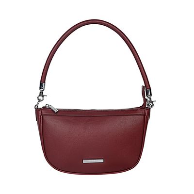 Bolsa Baguete Vinho Alça Removível