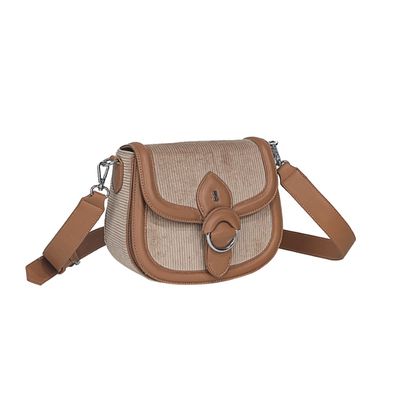 Bolsa Veludo Off White