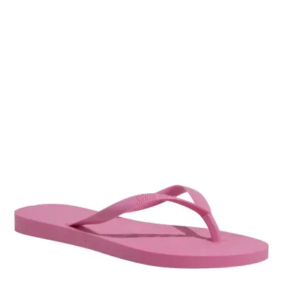 Chinelo Flip flop Borracha Rosa