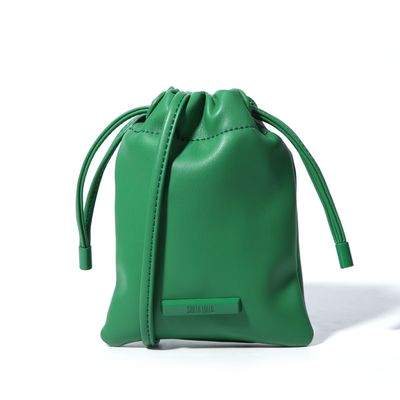 Bolsa Pequena Soft Verde Folha