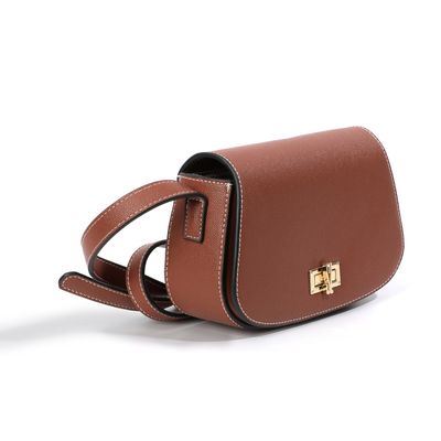 Bolsa Caviar Marrom Rust
