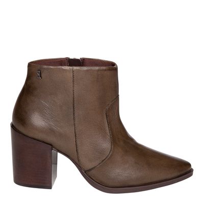 Bota Verde Militar Bico Fino