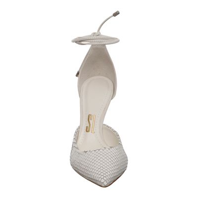 Scarpin Mini Snake Branco