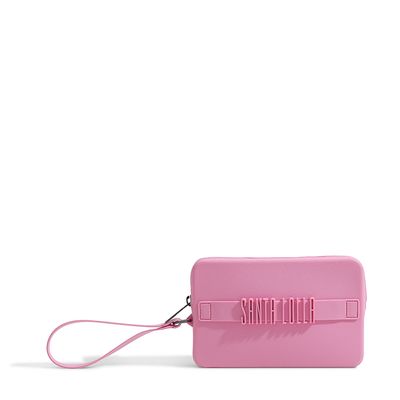 Clutch Borracha Rosa Chiclete