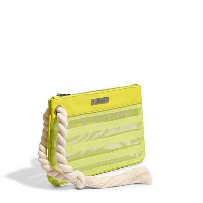 Clutch Tela Esportiva Verde Avocado