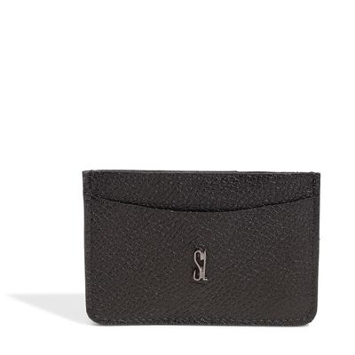 Porta Cartão Couro Floater 2 Preto