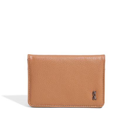 Carteira Couro Floater Marrom Rust