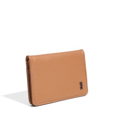 Carteira Couro Floater Marrom Rust