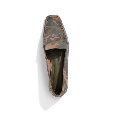 Mocassim Camurção Camuflado Verde Militar
